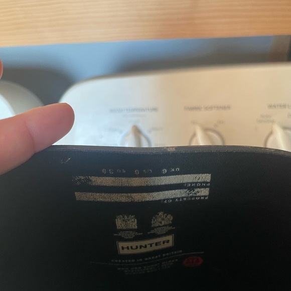 Hunter Black Glossy Boots - Picture 4 of 4